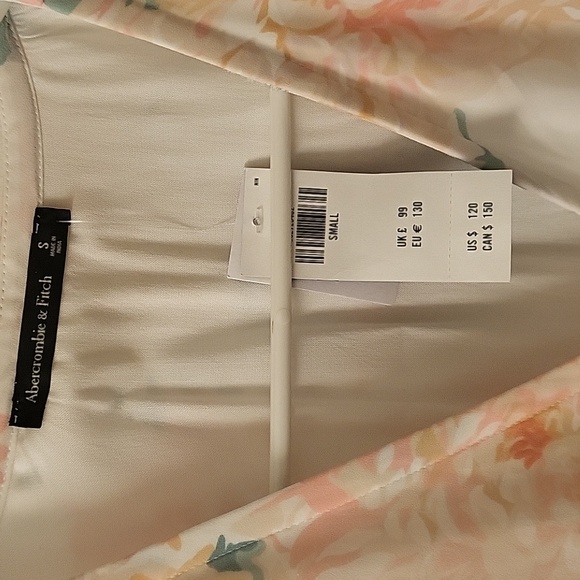 Abercrombie & Fitch floral long dress. Size S - Picture 4 of 5